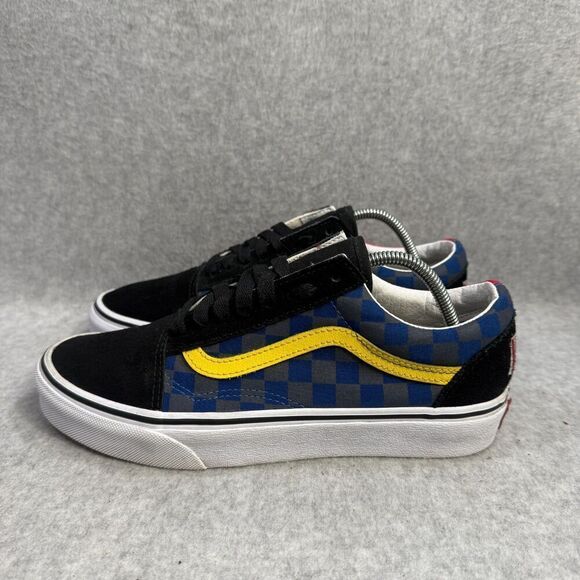 Vans Shoes Womens Size 8.5 Old Skool Checkerboard Skateboard Sneakers 507698 - Picture 1 of 9